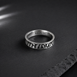 Bague Homme Fine en Argent 925 – Motif Nature Élégant