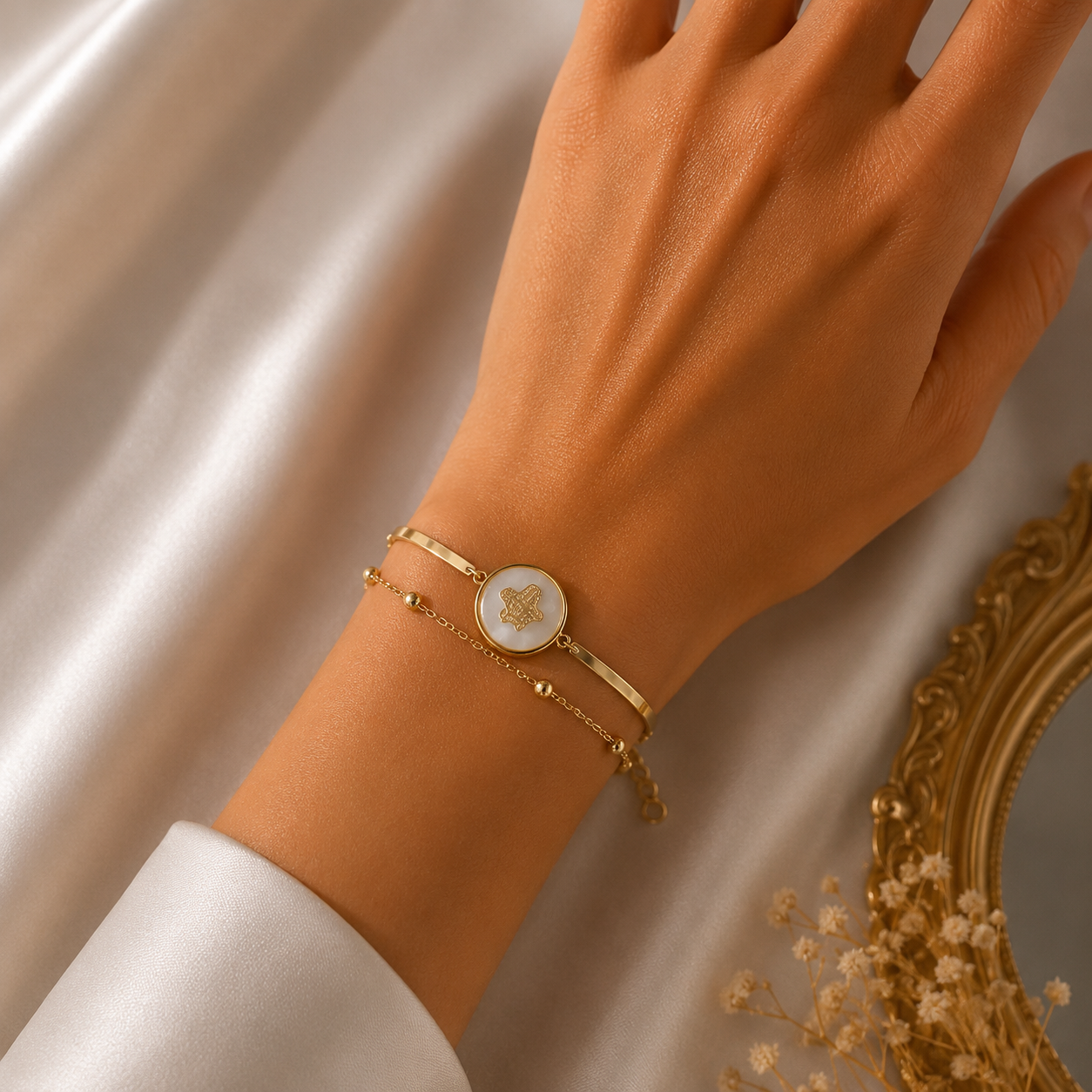 🧿 Bracelet Main de Fatma Élégance & Protection