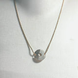 Collier Rond Minimaliste en Plaqué Or – Élégance Moderne