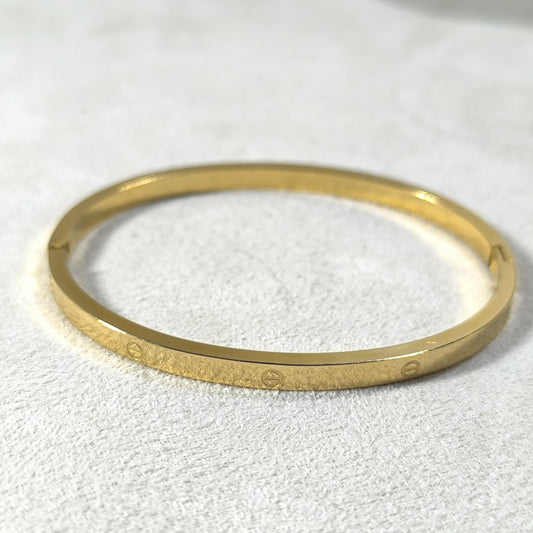 Bracelet Minimal Chic – Acier Inoxydable Doré & Argenté