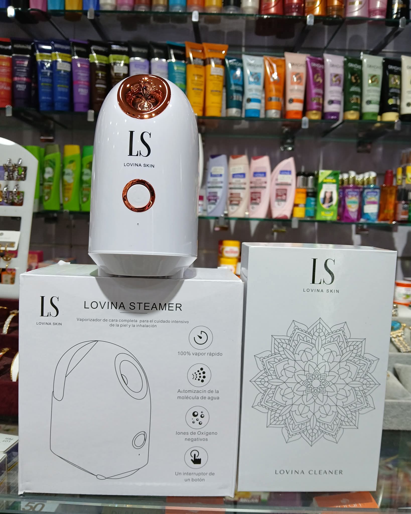 Appareil Vapeur Visage & Extracteur de Points Noirs LS – Nettoyage Profond à Domicile