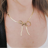 Parure Élégance Dorée – 4 Pièces en Acier Inoxydable