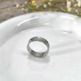 Bague Homme Argentée Gravée – Style Moderne & Élégance Discrète