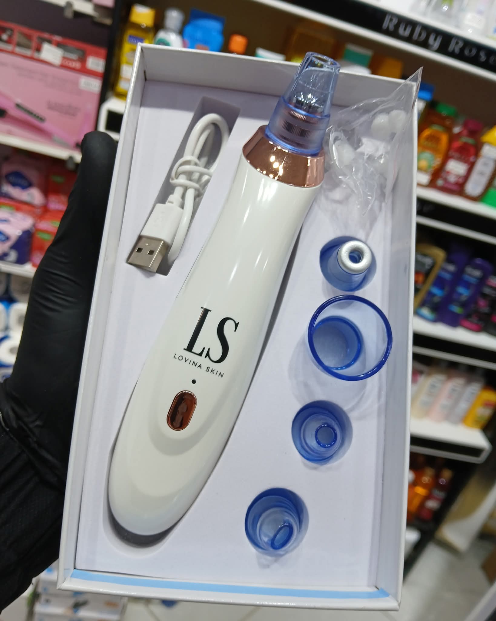 Appareil Vapeur Visage & Extracteur de Points Noirs LS – Nettoyage Profond à Domicile