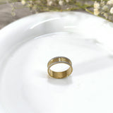 Bague Élégance Bicolore Luxe – Style Moderne & Raffiné