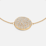 Bracelet CN Élégance Cristal – Plaqué Or 10 Ans Garantie