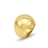 Bague Dome en Céramique – Élégance Intemporelle et Design Audacieux