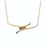 Collier en plaqué or CN – Design moderne et raffiné, garanti 10 ans